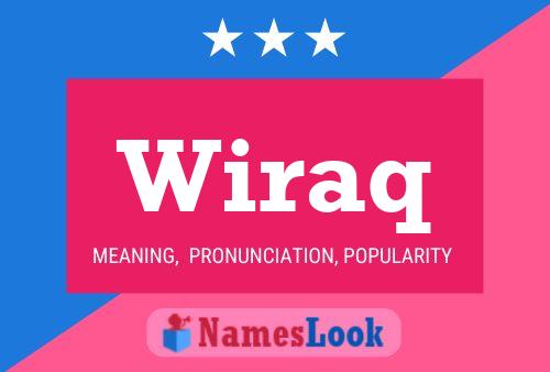 ملصق اسم Wiraq