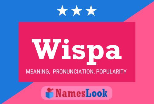 ملصق اسم Wispa