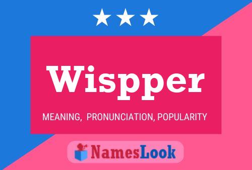 ملصق اسم Wispper