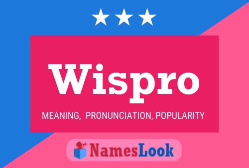 ملصق اسم Wispro