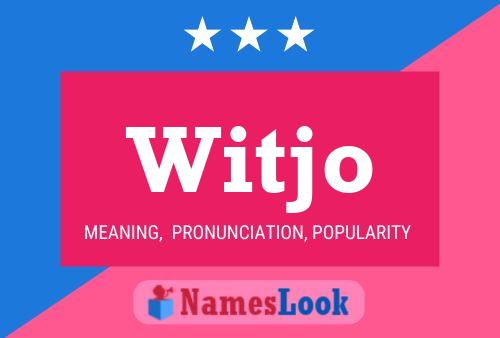 ملصق اسم Witjo