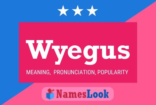 ملصق اسم Wyegus