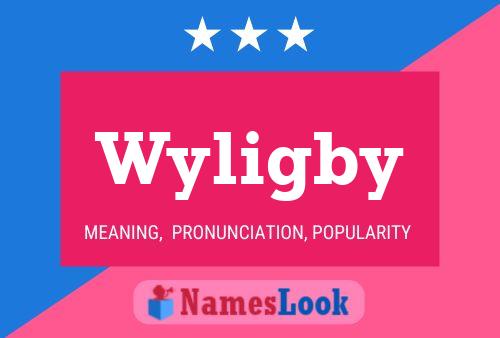 ملصق اسم Wyligby