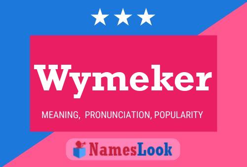 ملصق اسم Wymeker