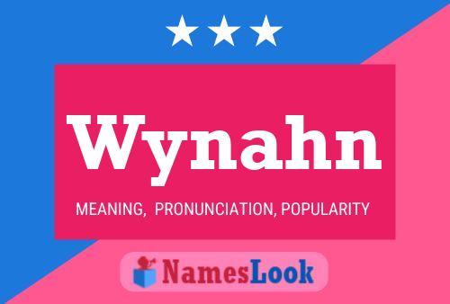 ملصق اسم Wynahn