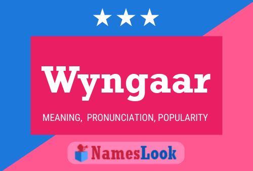 ملصق اسم Wyngaar