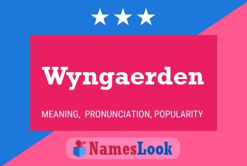 ملصق اسم Wyngaerden