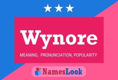 ملصق اسم Wynore