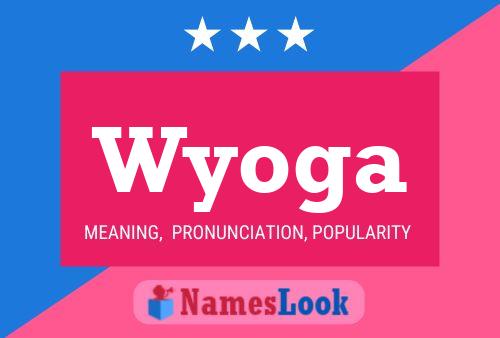 ملصق اسم Wyoga