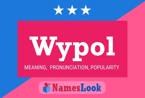 ملصق اسم Wypol