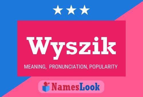 ملصق اسم Wyszik