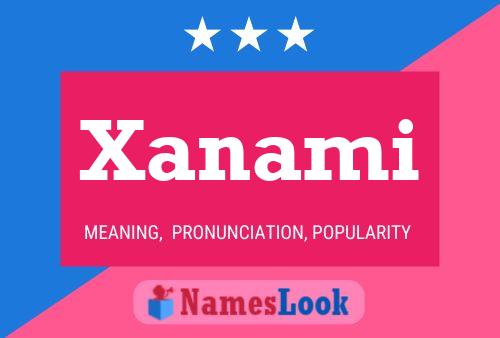 ملصق اسم Xanami