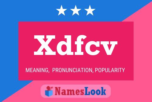 ملصق اسم Xdfcv