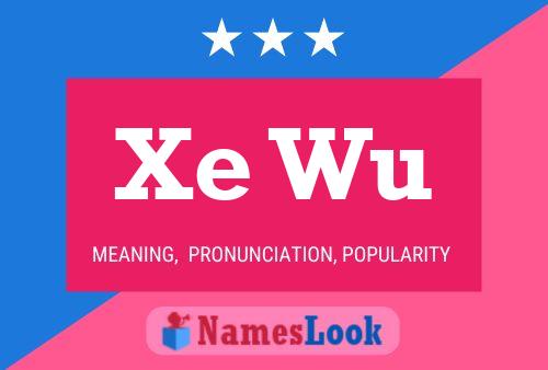 ملصق اسم Xe Wu