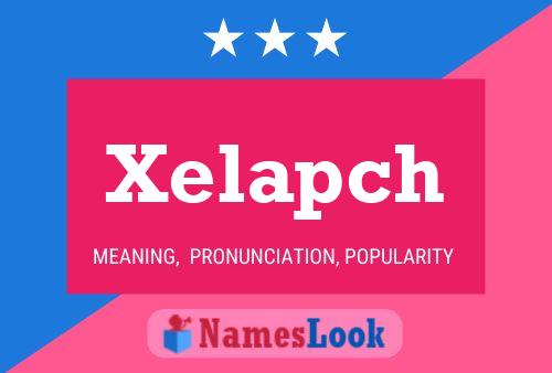 ملصق اسم Xelapch