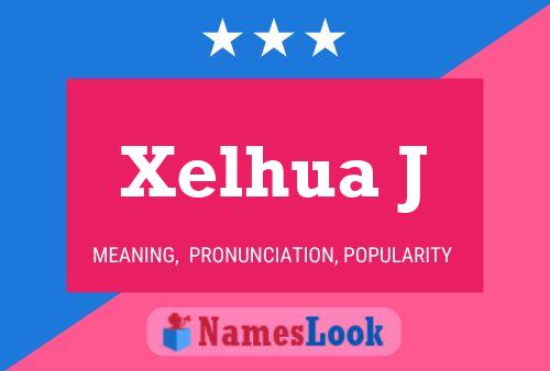 ملصق اسم Xelhua J