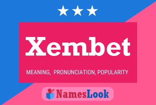 ملصق اسم Xembet