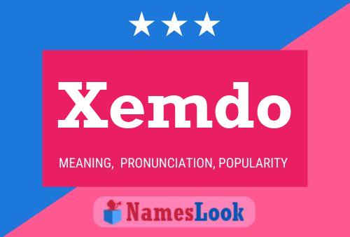 ملصق اسم Xemdo