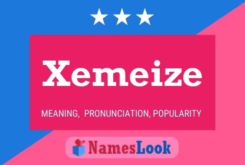 ملصق اسم Xemeize