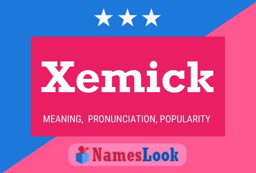 ملصق اسم Xemick