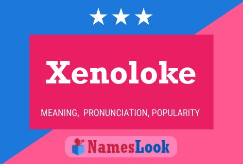 ملصق اسم Xenoloke