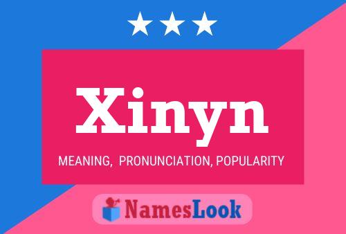 ملصق اسم Xinyn