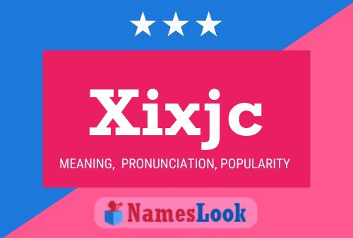 ملصق اسم Xixjc