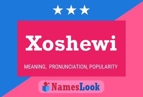 ملصق اسم Xoshewi