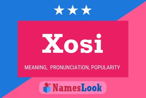 ملصق اسم Xosi