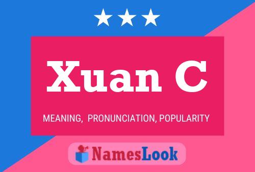 ملصق اسم Xuan C