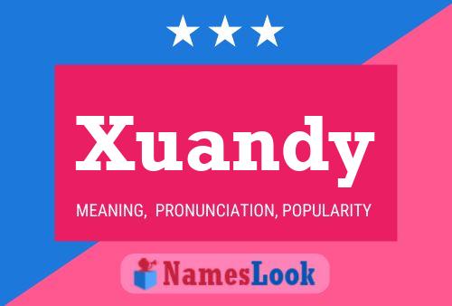 ملصق اسم Xuandy