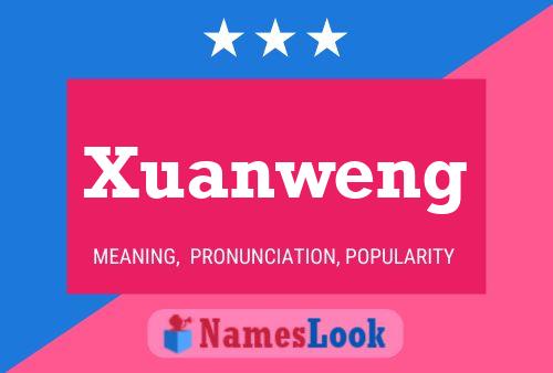 ملصق اسم Xuanweng