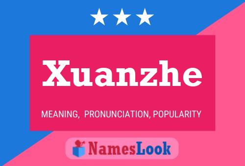 ملصق اسم Xuanzhe