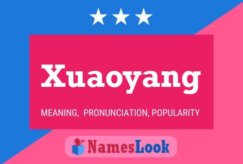 ملصق اسم Xuaoyang