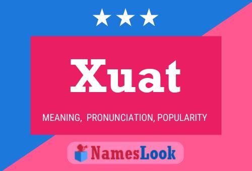 ملصق اسم Xuat