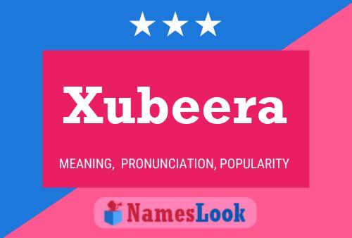 ملصق اسم Xubeera