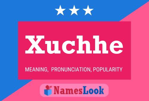 ملصق اسم Xuchhe