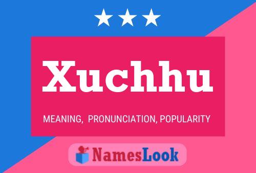 ملصق اسم Xuchhu