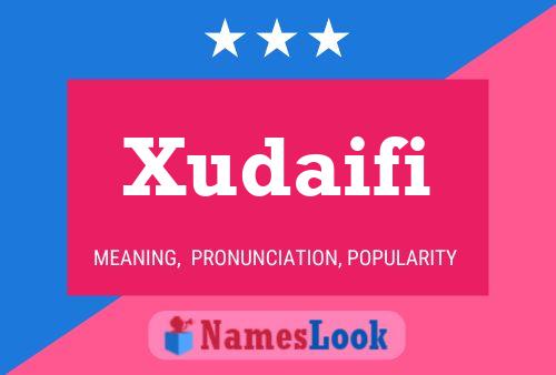 ملصق اسم Xudaifi