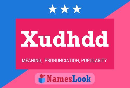 ملصق اسم Xudhdd