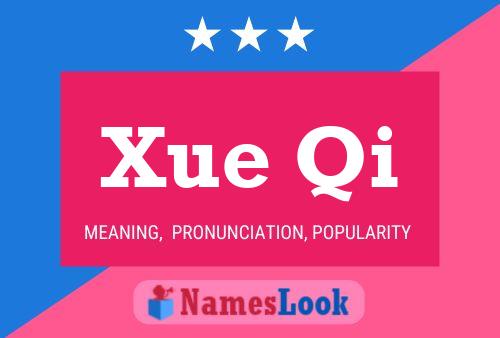 ملصق اسم Xue Qi