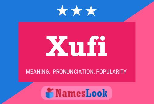 ملصق اسم Xufi