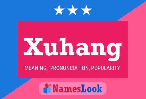 ملصق اسم Xuhang