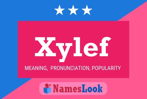 ملصق اسم Xylef