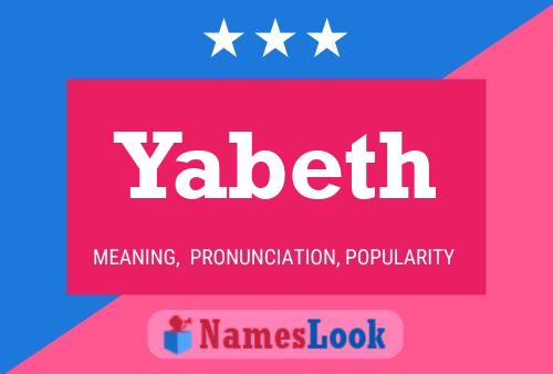 ملصق اسم Yabeth