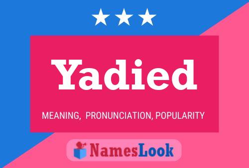 ملصق اسم Yadied