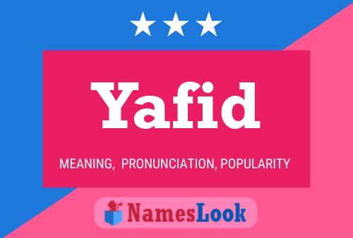 ملصق اسم Yafid