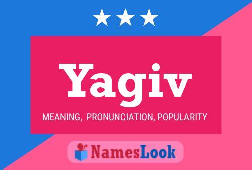 ملصق اسم Yagiv