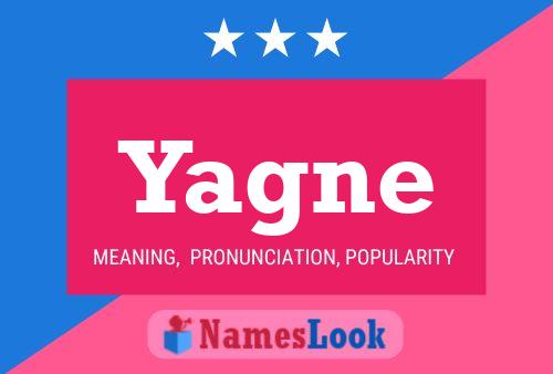 ملصق اسم Yagne