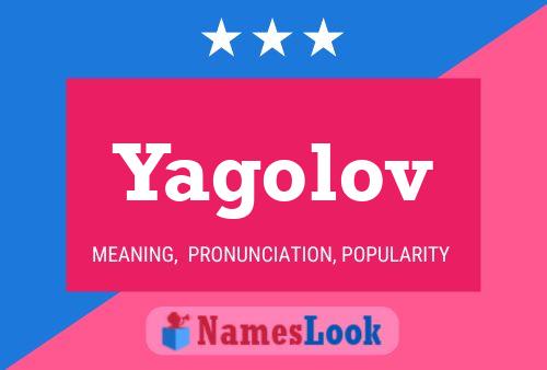 ملصق اسم Yagolov